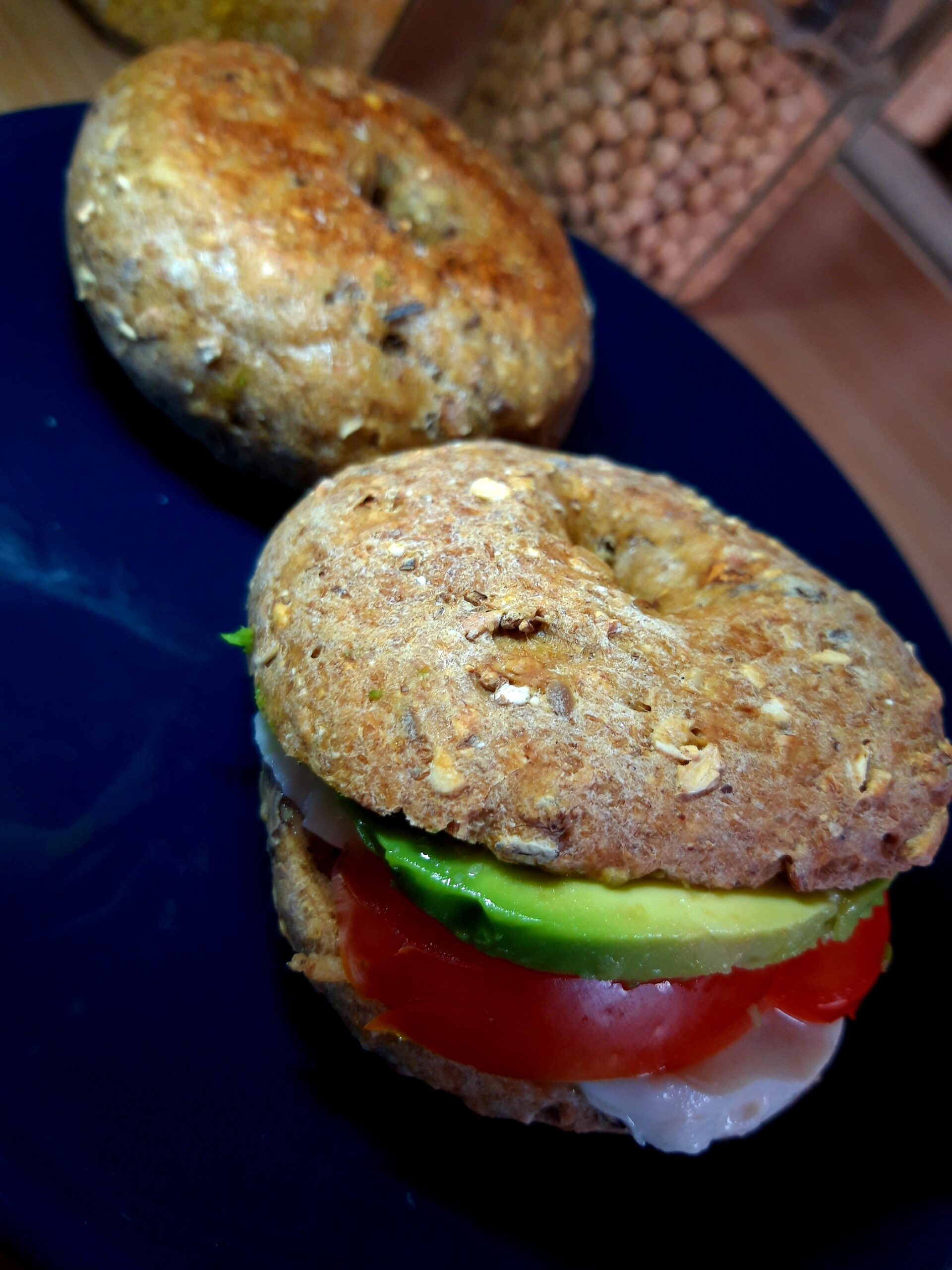 Read more about the article Quick no-rise bagels, (high fibre, high protein)